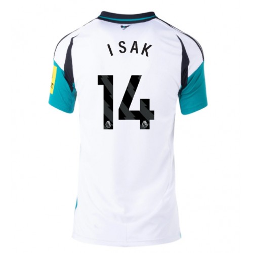 Fotbalové Dres Newcastle United Alexander Isak #14 Dámské Venkovní 2024-25 Krátký Rukáv